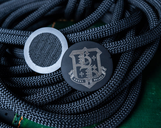 Titanium Borka Crest Patch