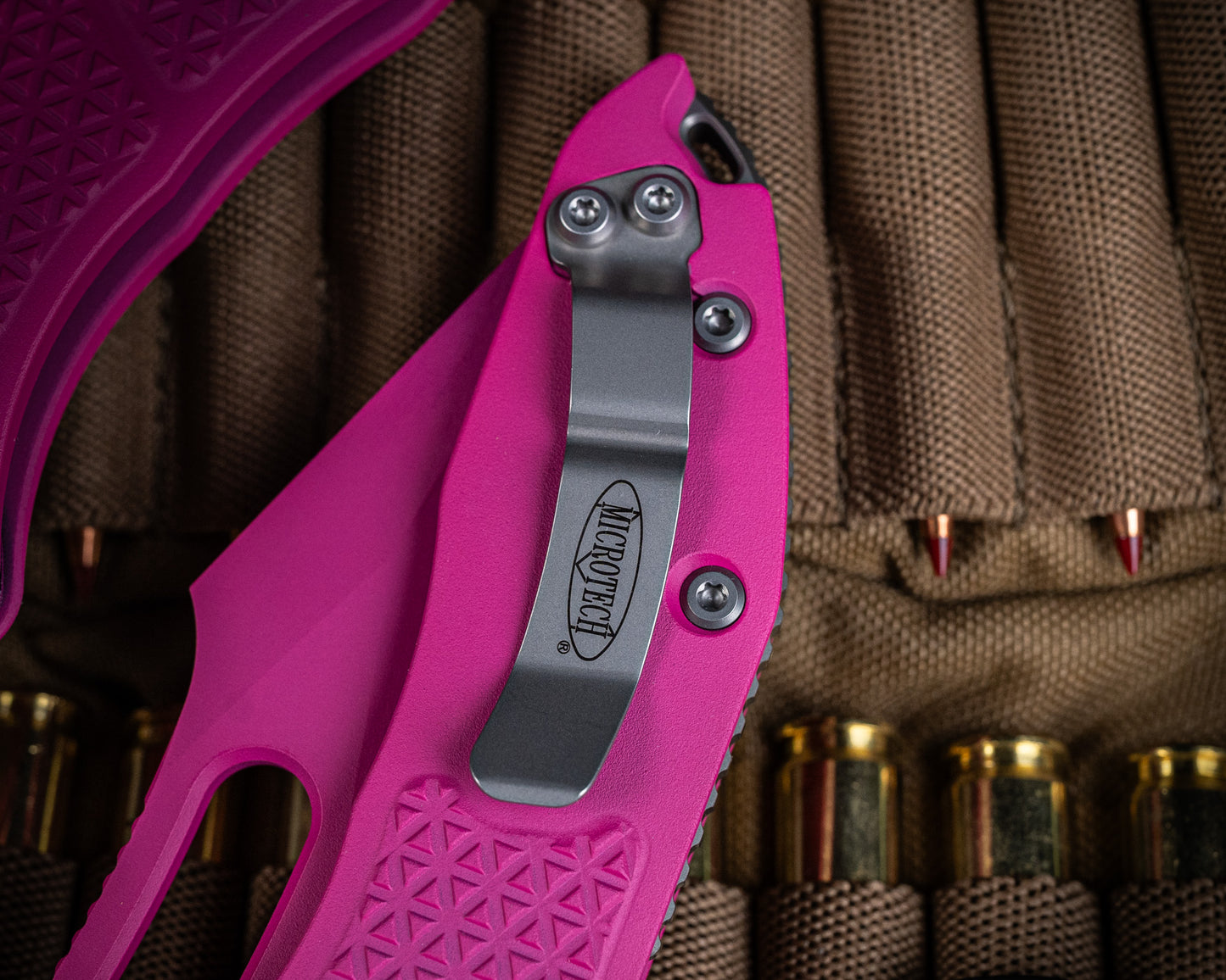 Stitch Auto Pink Cerakote 169-1 PK-X14 3.75" Blade