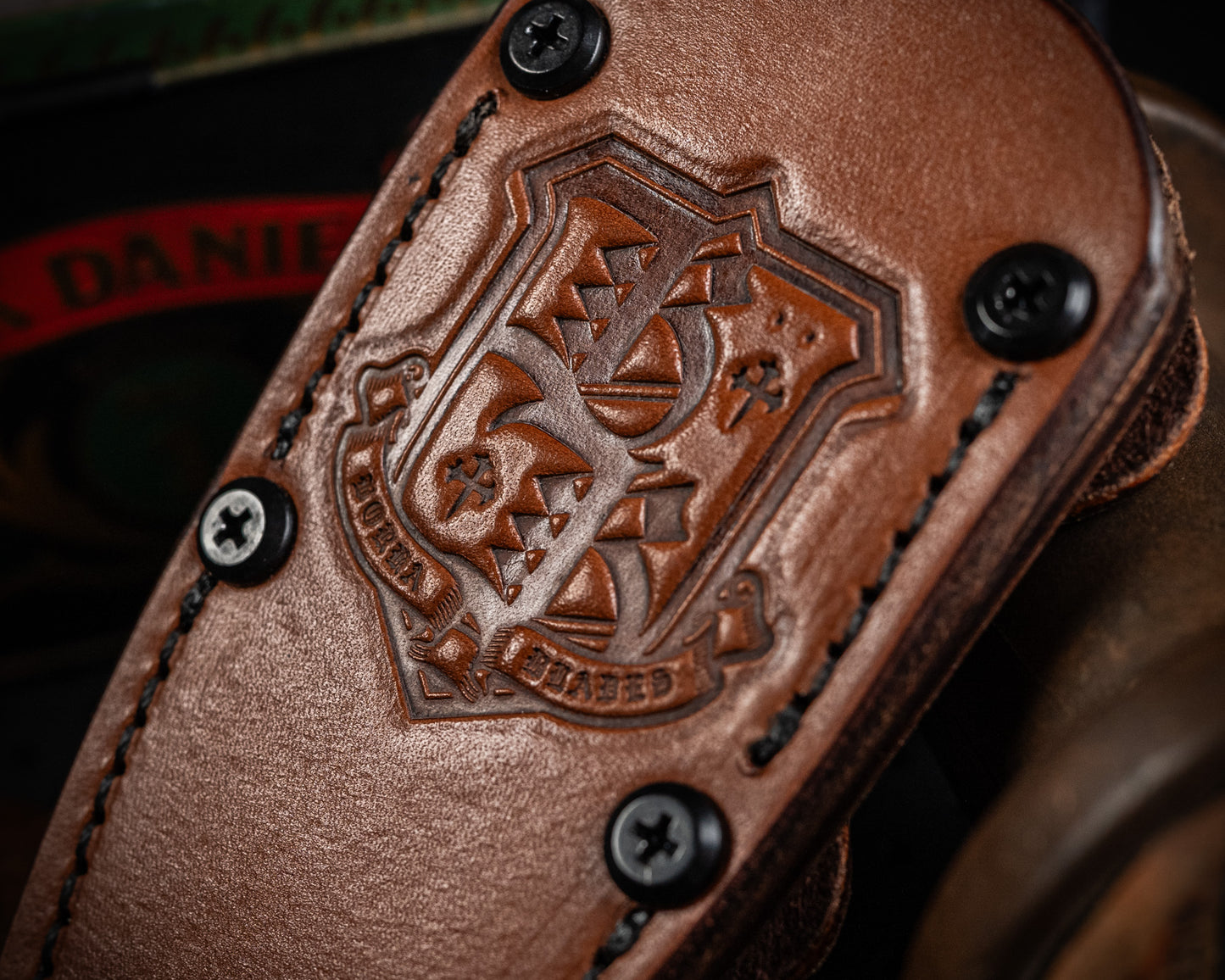 Brown Leather Sheath for SBD & Always Survive Fixed Blade