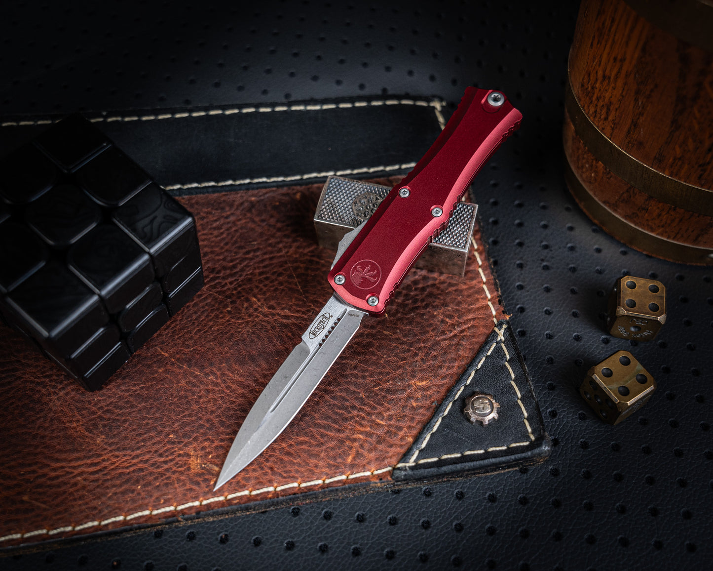 Microtech Hera II Mini Bayonet Merlot Apocalyptic Standard 1701M-10APMR - RK