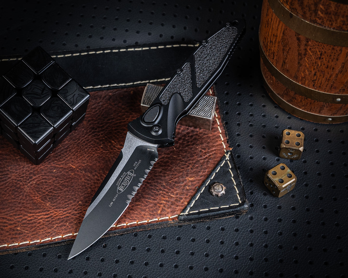 Socom Elite Auto Tactical Partial Serrated 160A-2T - RK