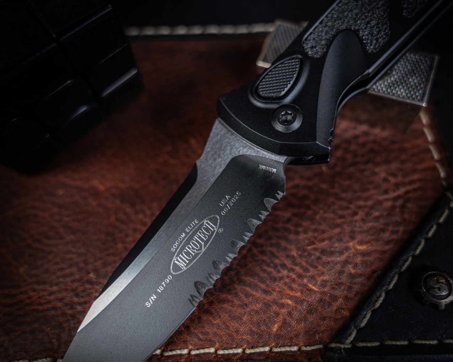 Socom Elite Auto Tactical Partial Serrated 160A-2T - RK