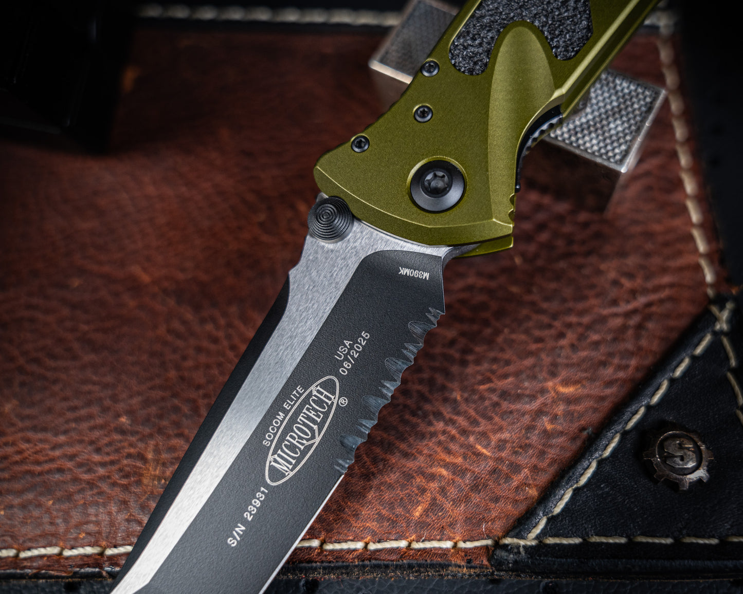 Socom Elite Manuel OD Green Partial Serrated 1601-2OD - RK