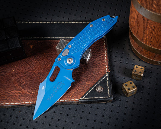 Stitch Auto Blue Cerakote 169-1 BL-X1Z13 3.75" Blade