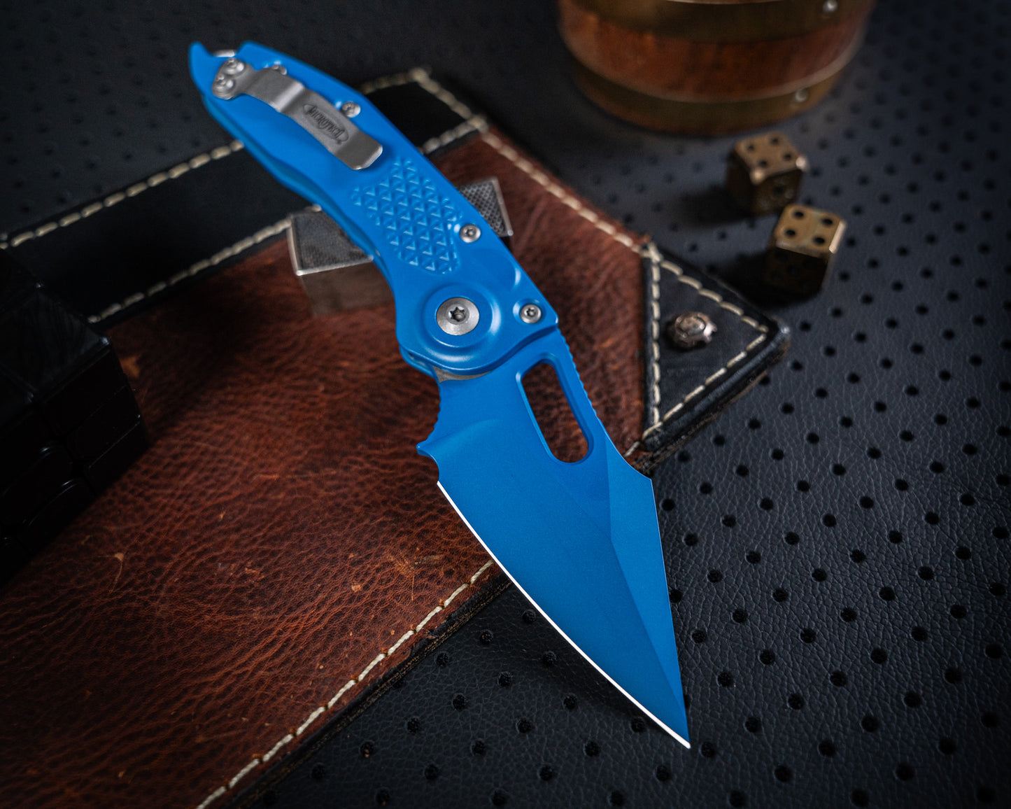 Stitch Auto Blue Cerakote 169-1 BL-X1Z13 3.75" Blade