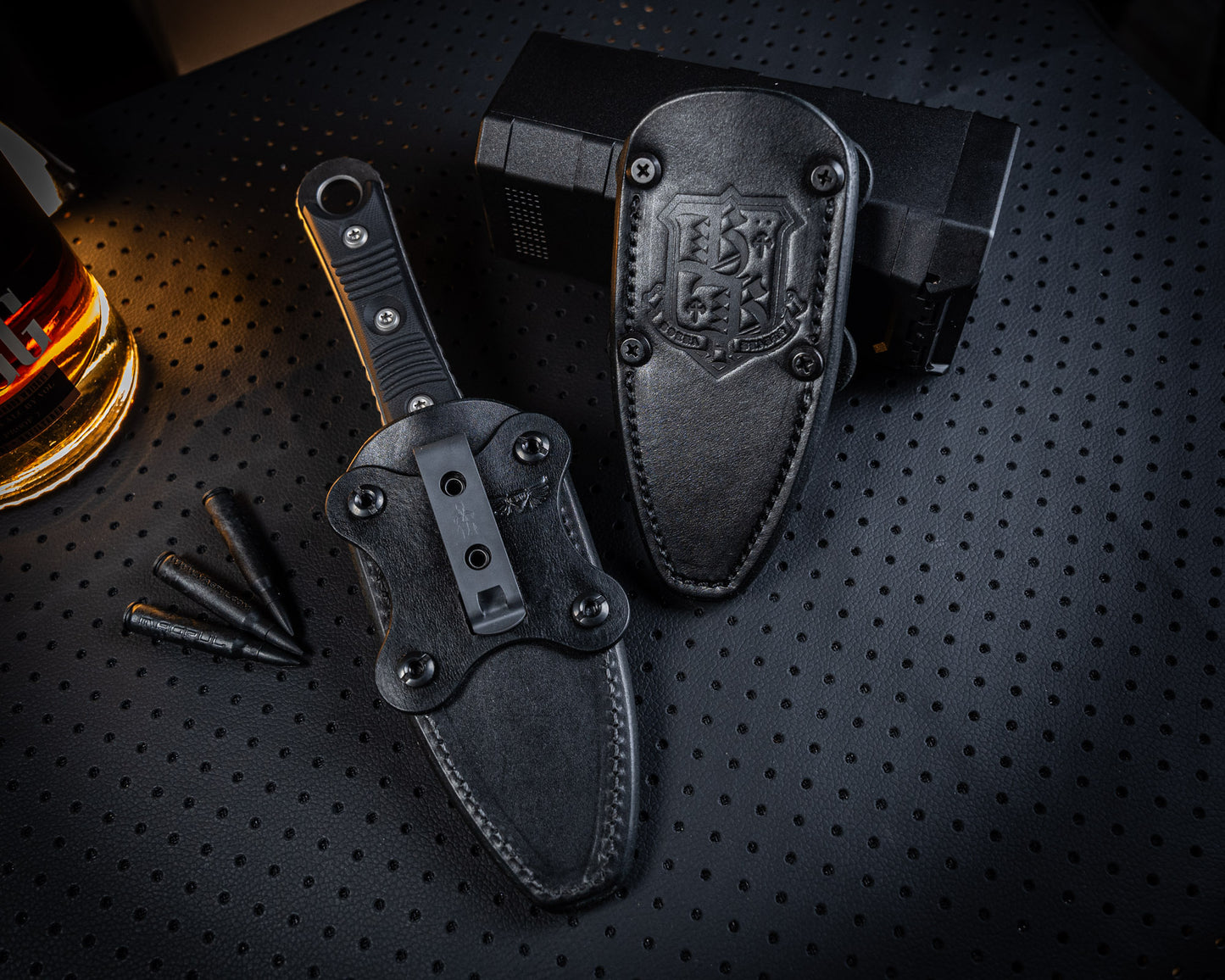 Leather Sheath for SBD & Always Survive Fixed Blade