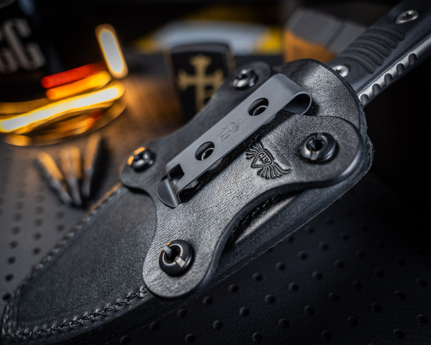 Leather Sheath for SBD & Always Survive Fixed Blade