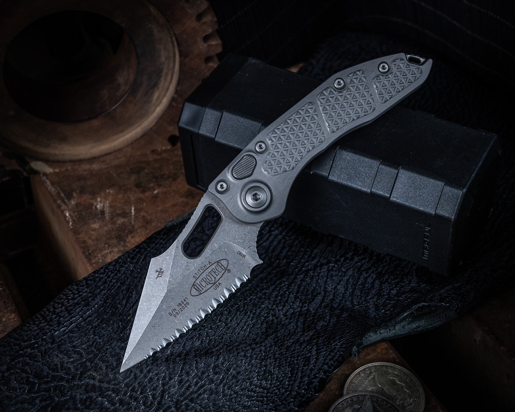 Borka Blades - SB1 Black PVD Blade w/ Carbon Fiber Handle and