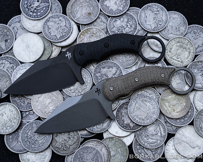 SRambit Black PVD 3.6" Blade w/ Carbon Fiber Handle