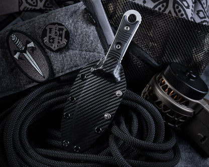 Microtech SBD Stonewash 4.4" Fixed Blade w/ G-10 Handles