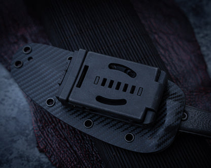 Microtech SBK Signature Series DLC 5" Blade w/ Carbon Fiber Handles