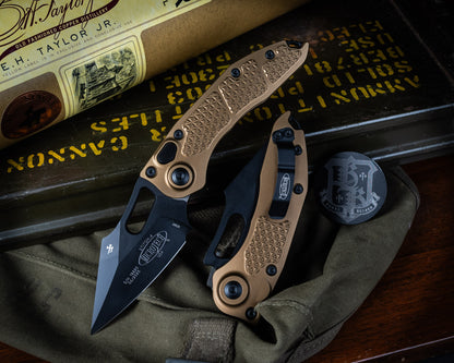 Stitch Auto Tan Standard Black 3.75" Blade