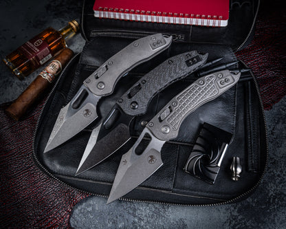Stitch Ram-Lok Titanium Slab Apocalyptic Partial Serrated - Marfione Select