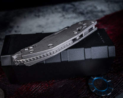 Stitch Ram-Lok Titanium Slab Apocalyptic Partial Serrated - Marfione Select