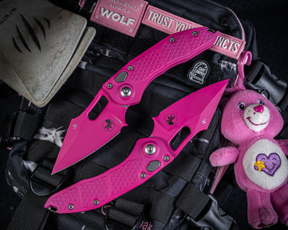Stitch Auto Pink Cerakote 169-1 PK-X14 3.75" Blade