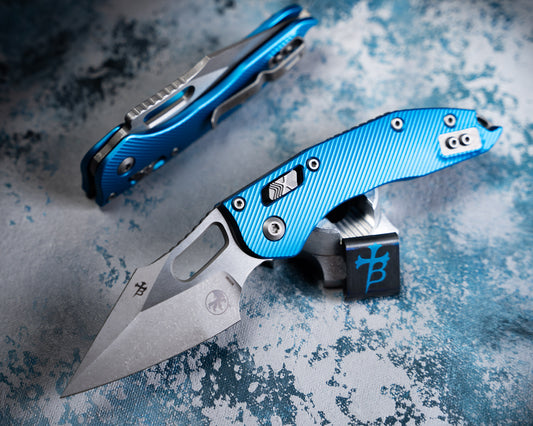 Stitch Ram-Lok Apocalyptic Standard Fluted Blue 3.75" Blade