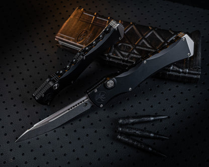 Microtech Marfione Select Halo IV Clip Point Stonewash 1150-10MSI