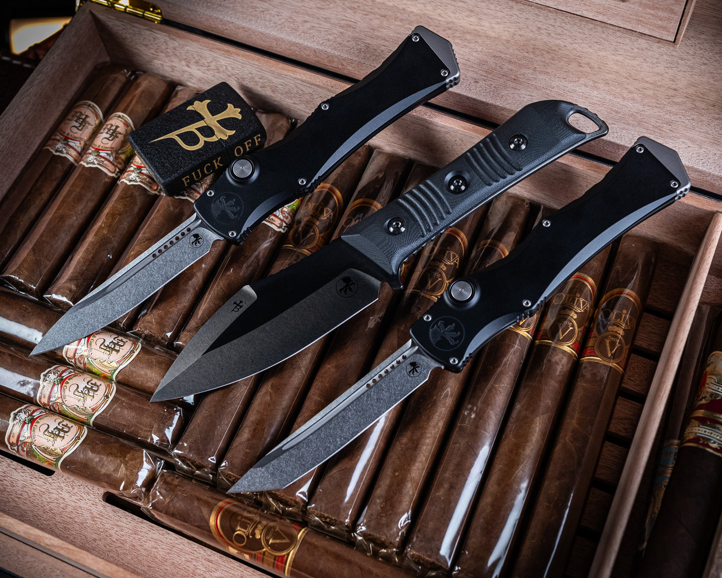 Microtech Marfione Select Halo IV Tanto Edge Stonewash 1151-10MSI