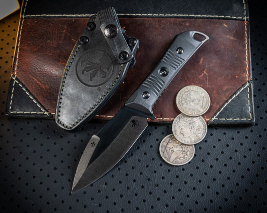 Always Survive DLC Two-Tone Stonewash Finish Black G-10 115-1DLCTMS1