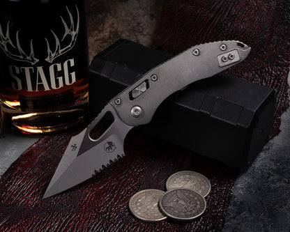 Stitch Ram-Lok Titanium Slab Apocalyptic Partial Serrated - Marfione Select