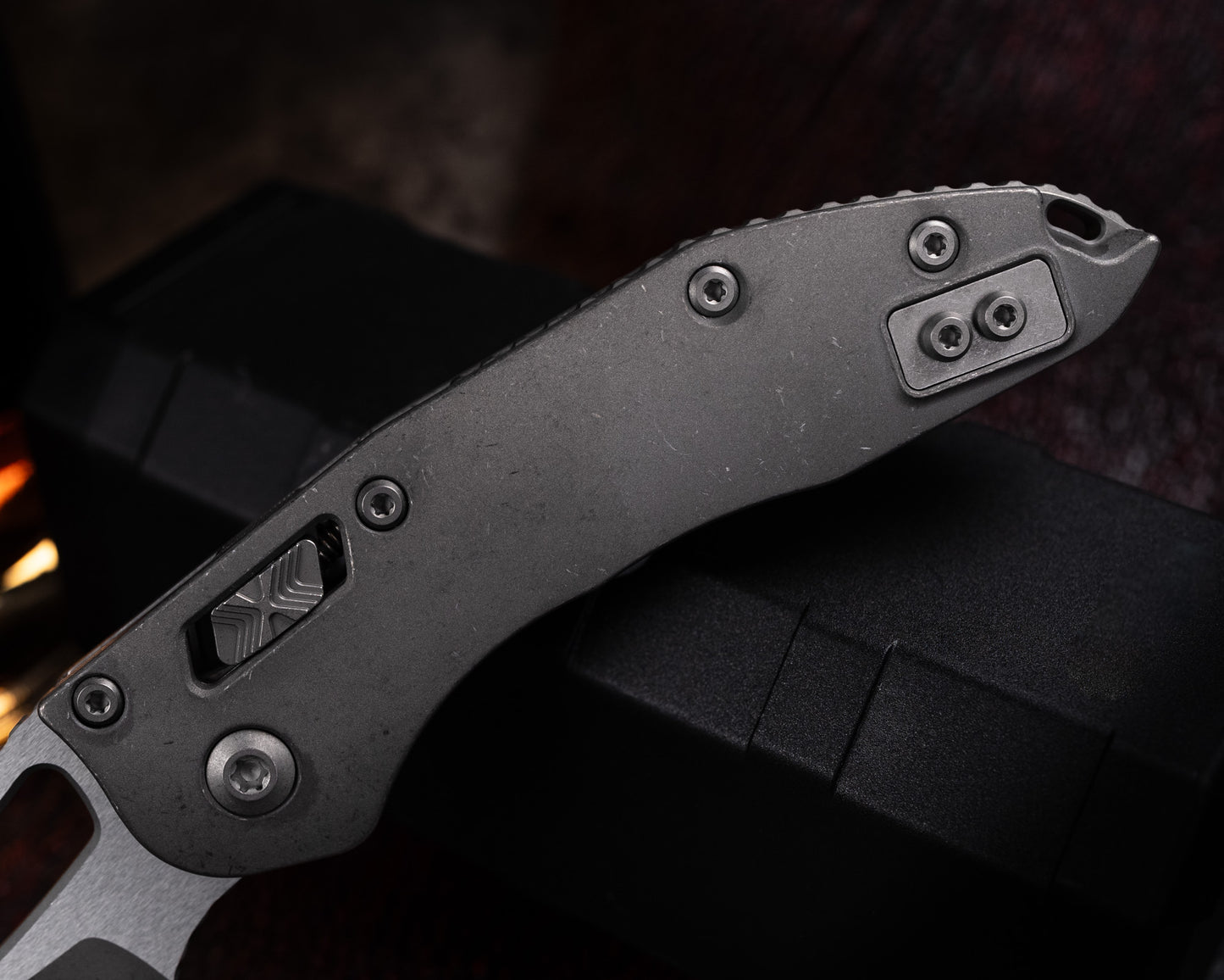 Stitch Ram-Lok Titanium Slab Apocalyptic Partial Serrated - Marfione Select