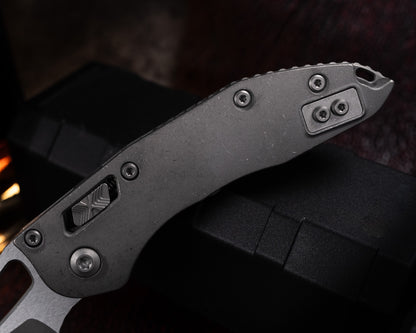 Stitch Ram-Lok Titanium Slab Apocalyptic Partial Serrated - Marfione Select