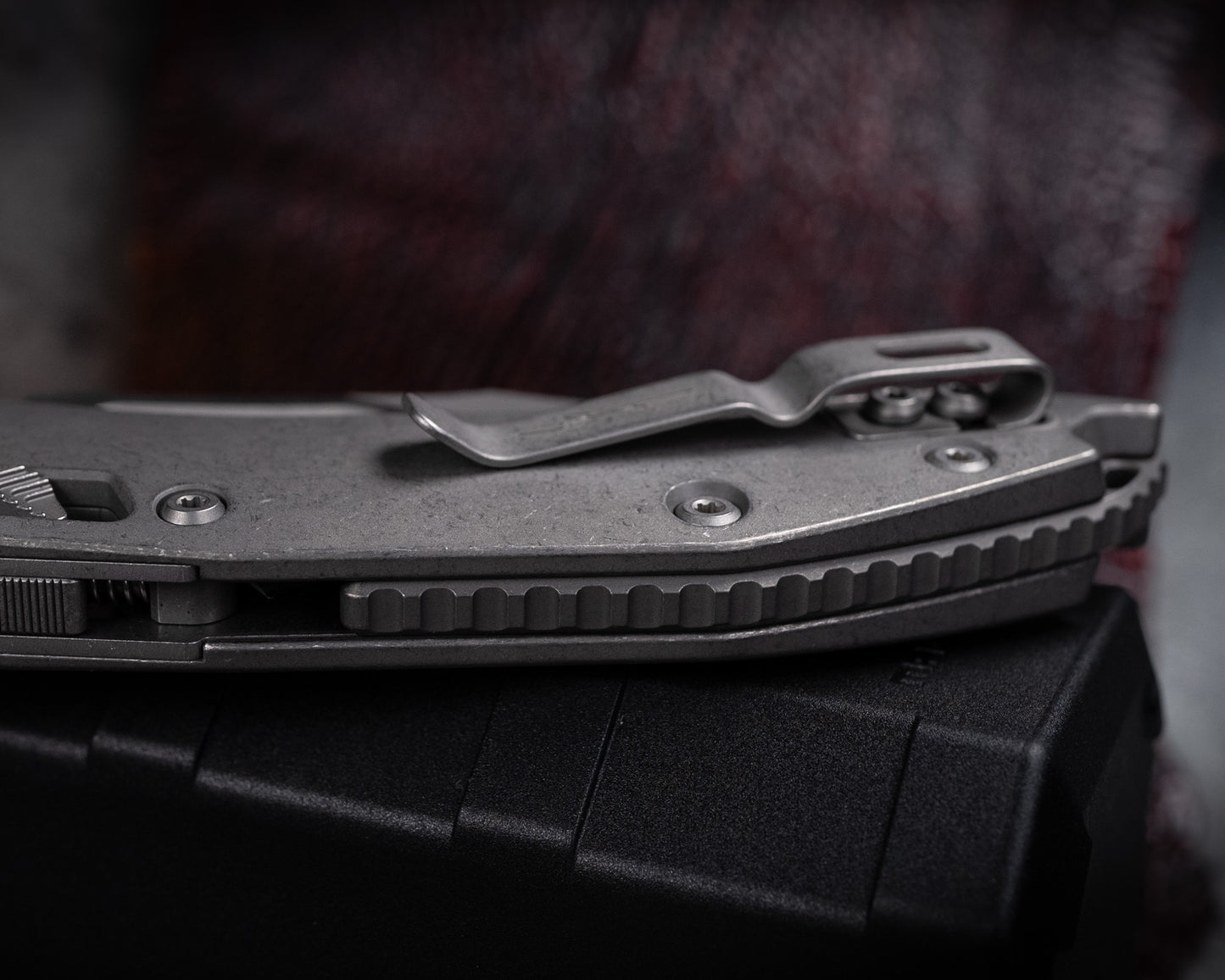 Stitch Ram-Lok Titanium Slab Apocalyptic Partial Serrated - Marfione Select