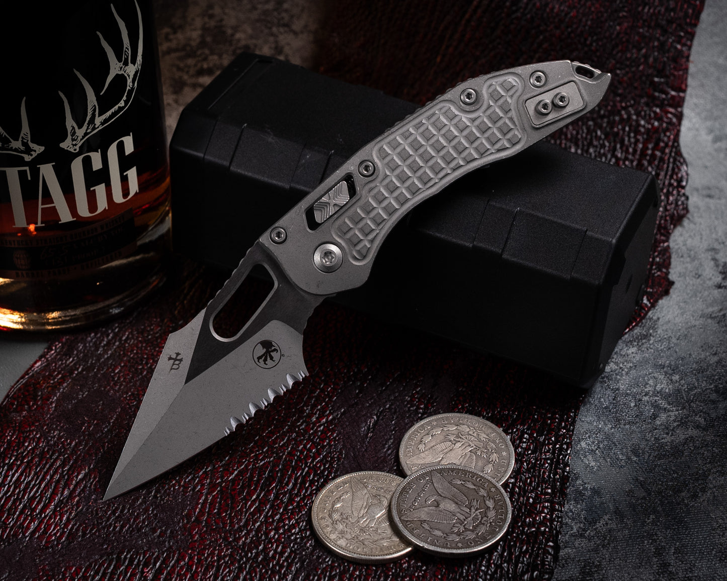 Stitch Ram-Lok Titanium Frag Apocalyptic Partial Serrated - Marfione Select