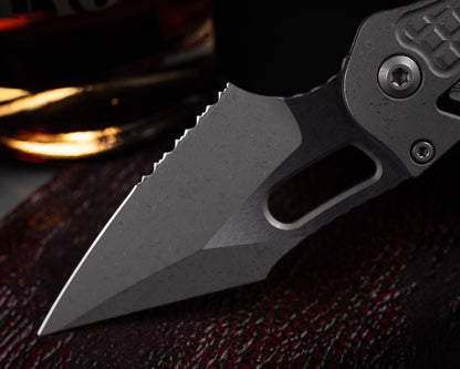 Stitch Ram-Lok Titanium Frag Apocalyptic Partial Serrated - Marfione Select