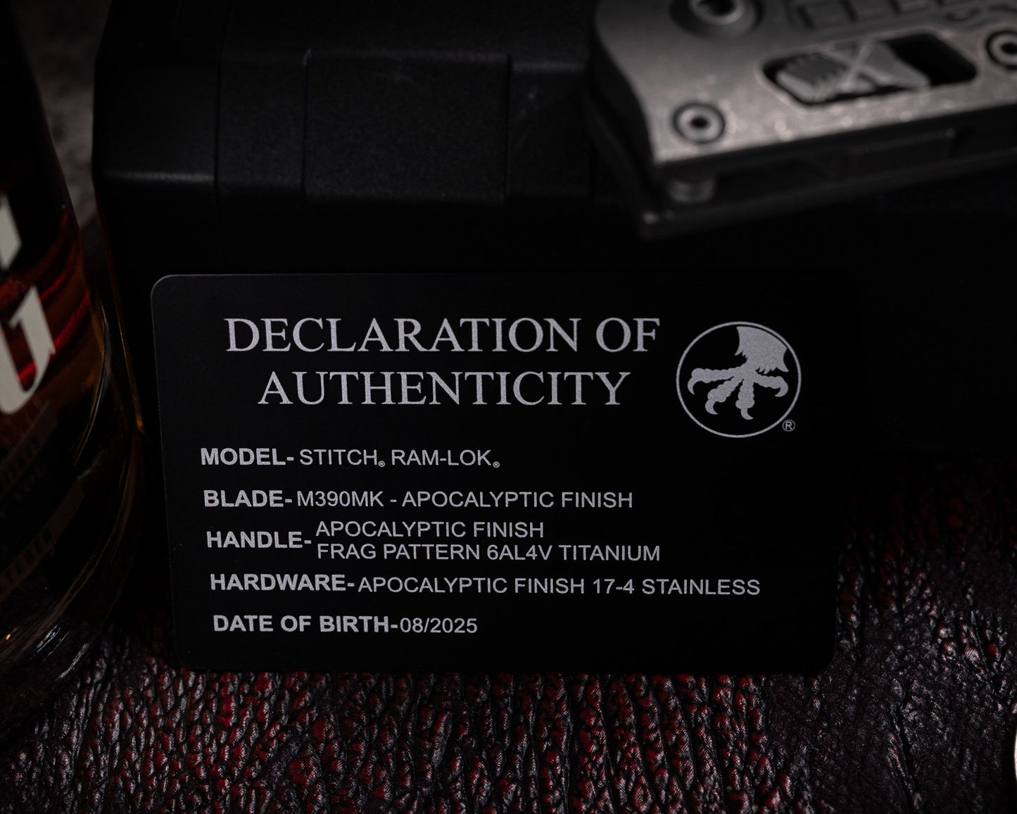 Stitch Ram-Lok Titanium Frag Apocalyptic - Marfione Select