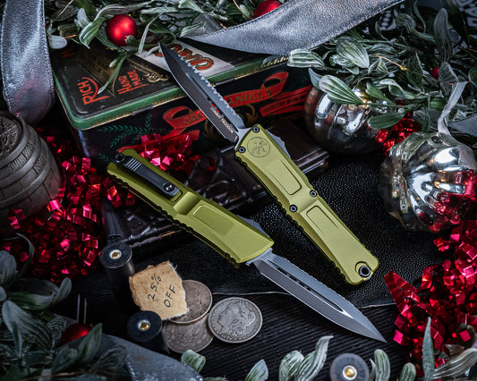 Microtech Combat Troodon® Gen III D/E OD Green Full Serrate (1142-3OD) - RK