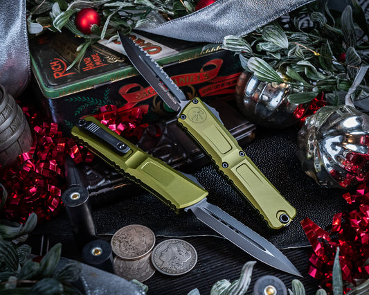 Microtech Combat Troodon® Gen III D/E OD Green Full Serrate (1142-3OD) - RK