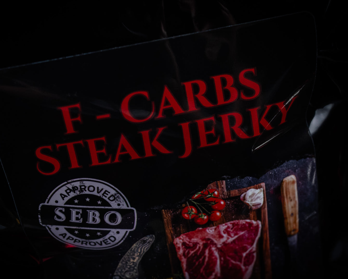 F-Carbs Steak Jerky (x2 Bags)