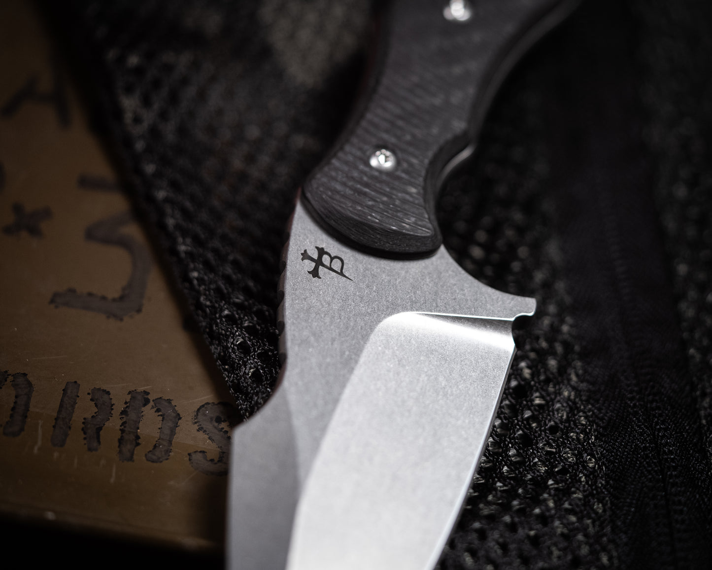 SB1 Black PVD Blade w/ Carbon Fiber Handle