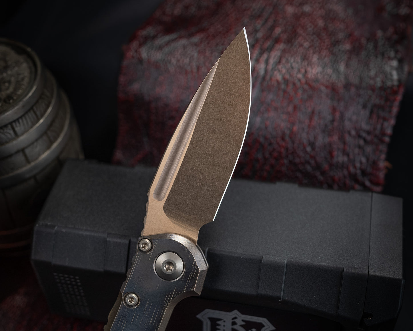 Microtech LUDT Marfione Select (1135-13MS1) Ti Borka Cosmic Finish - RK