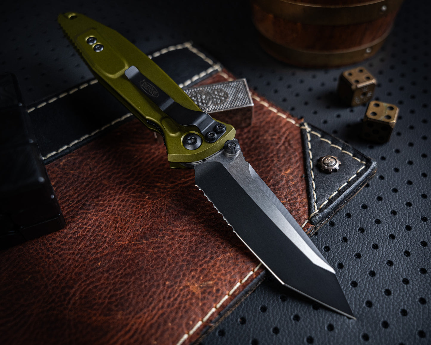 Socom Elite Manuel OD Green Partial Serrated 1601-2OD - RK