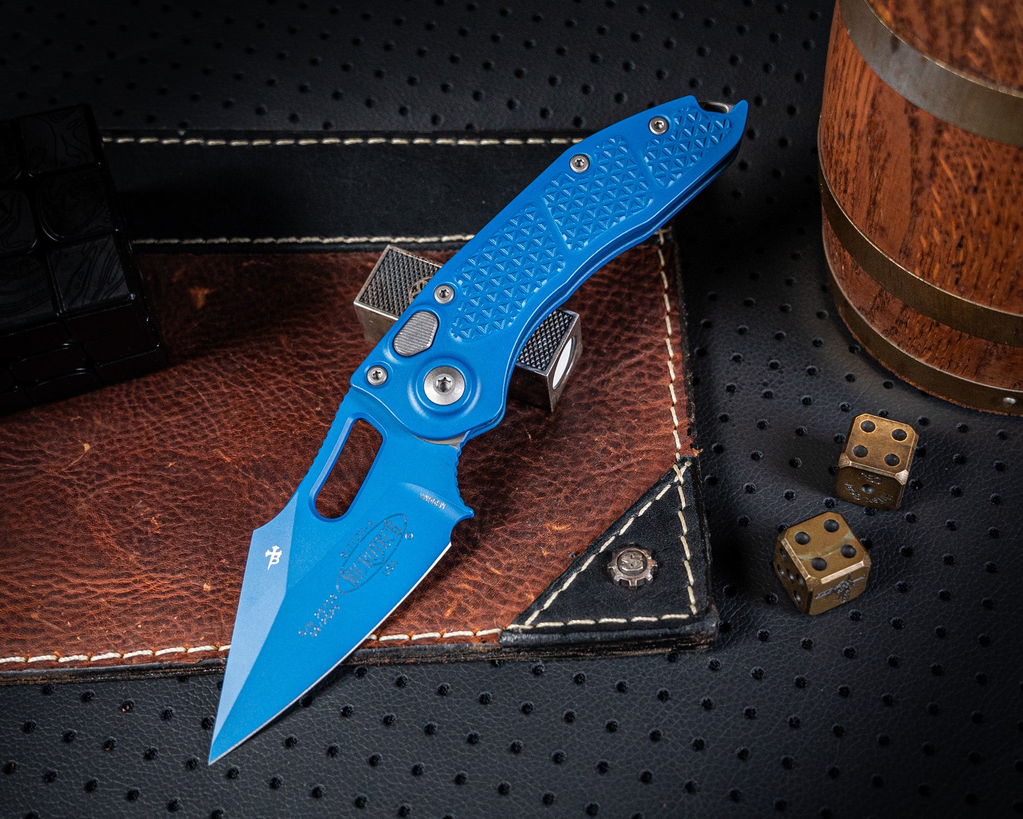 Borka Blades - SB1 Black PVD Blade w/ Carbon Fiber Handle and