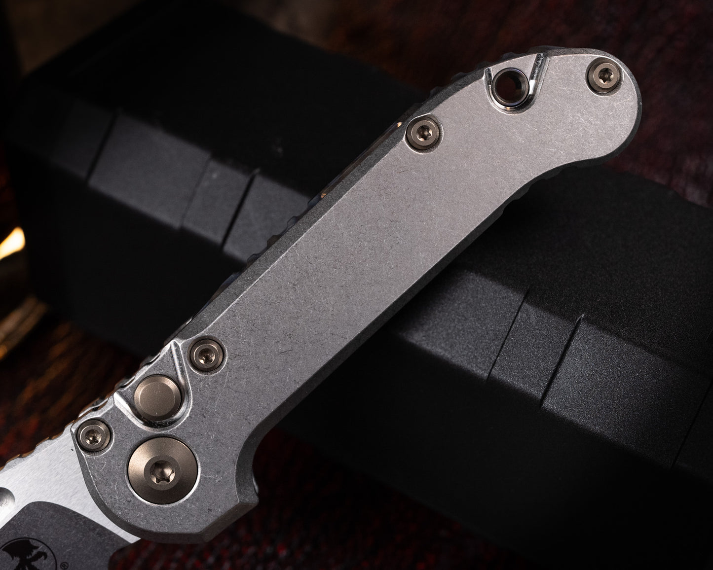Marfione Select LUDT Tanto Edge Stonewash Finish Stonewash Finish Slab Side Titanium