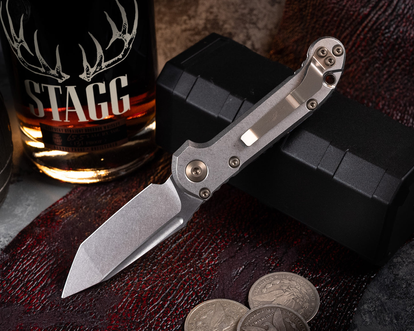 Marfione Select LUDT Tanto Edge Stonewash Finish Stonewash Finish Slab Side Titanium