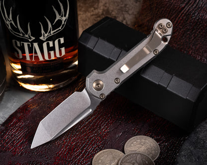 Marfione Select LUDT Tanto Edge Stonewash Finish Stonewash Finish Slab Side Titanium