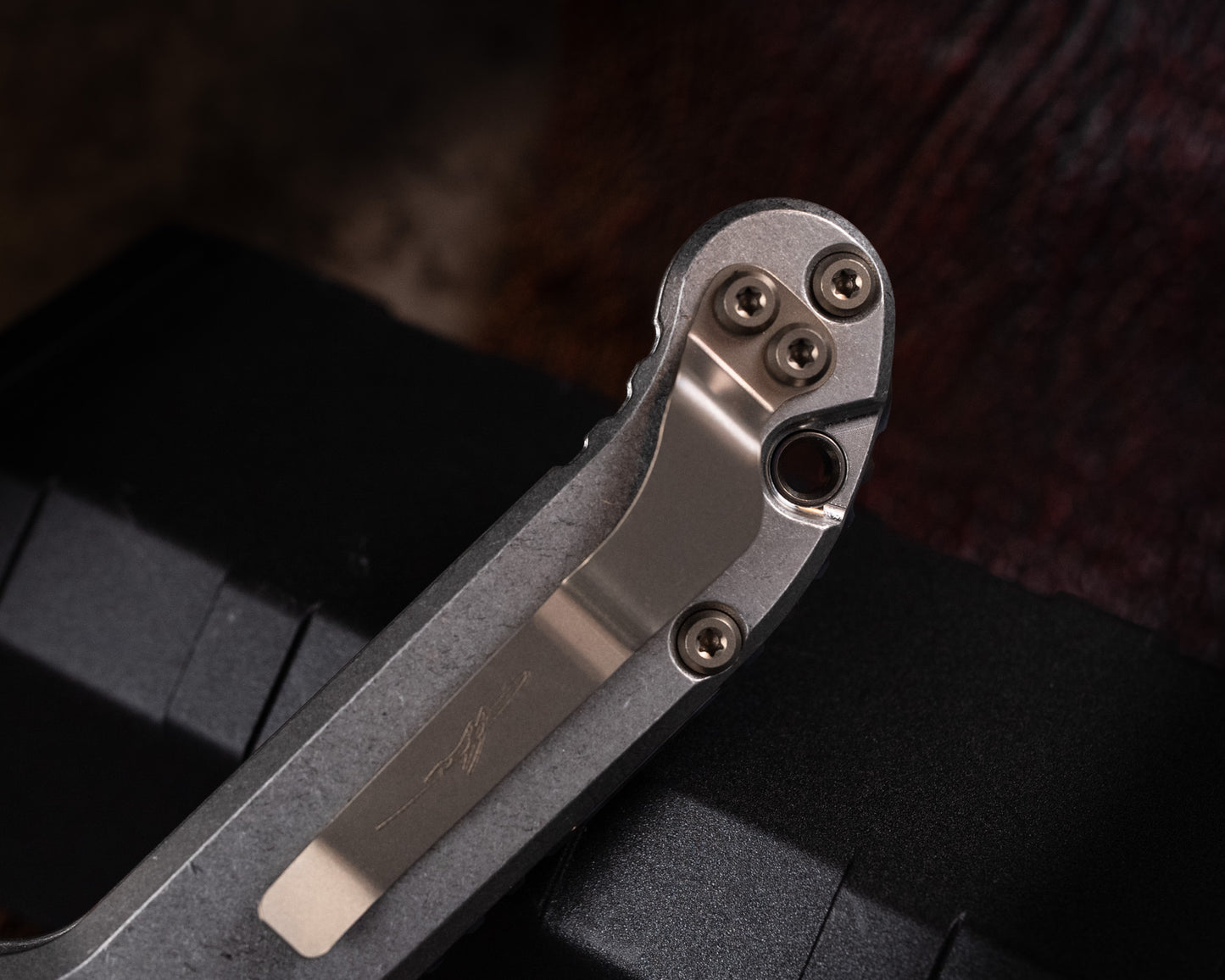 Marfione Select LUDT Tanto Edge Stonewash Finish Stonewash Finish Slab Side Titanium
