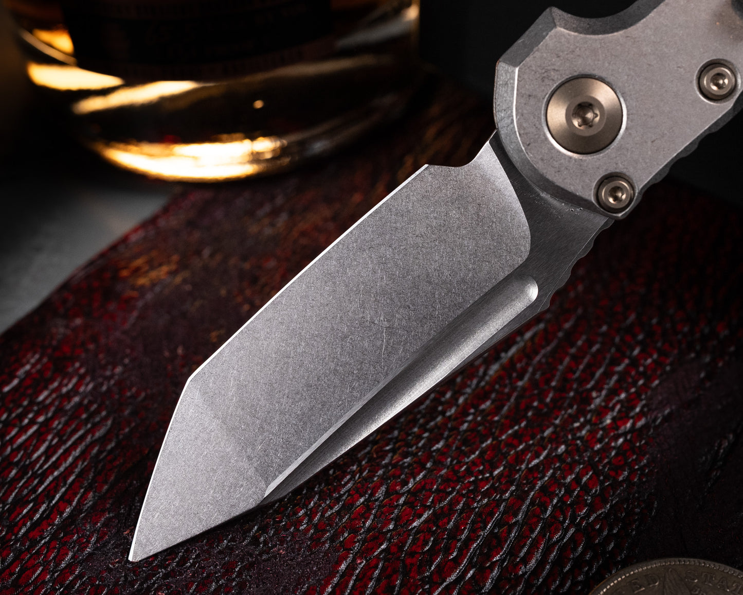 Marfione Select LUDT Tanto Edge Stonewash Finish Stonewash Finish Slab Side Titanium
