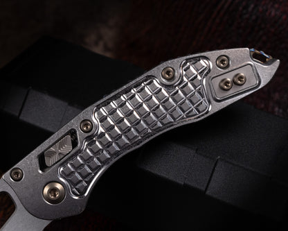 Marfione Select Stitch Ram-Lok Full Serrated Stonewashwash Finish Frag Pattern