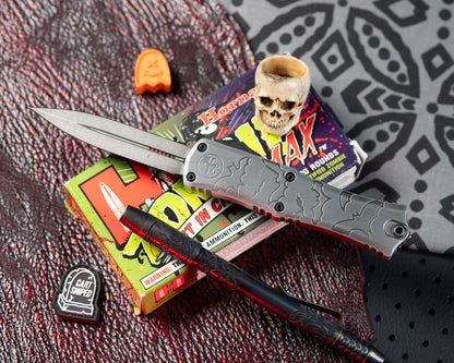 Microtech Hera II Mini 1702M-1BMHWBAS Bats Standard, Signature Series - RK