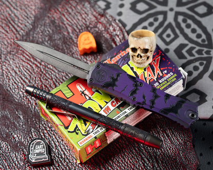 Microtech Hera II Mini 1702M-1HWBAS Bats Standard, Signature Series - RK