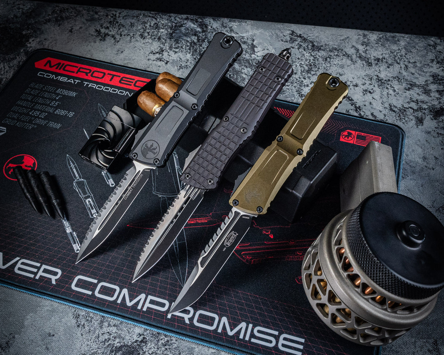 Combat Troodon® D/E Gen III Tactical Full Serrated - RK