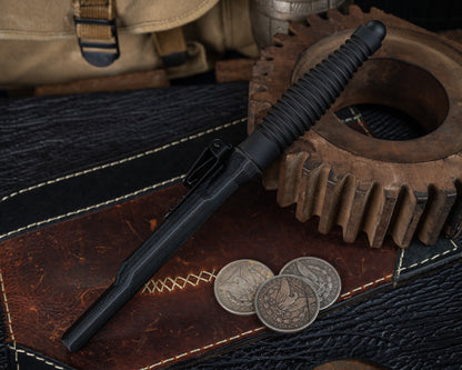 Bastinelli Ventilation Fairbairn Rapier Hand Ground Tri-Edge Spike w/ 3D Printed Sheath