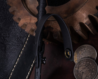 Bastinelli SIN Black PVD Fixed Blade w/ Custom Tsuka Wrap