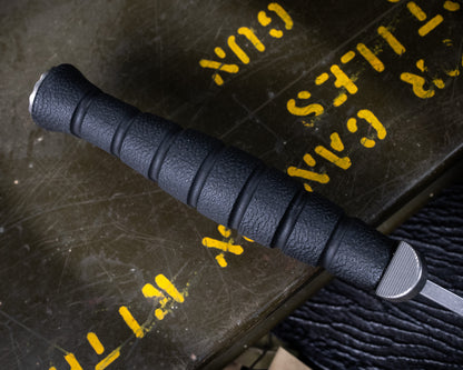 Defiant7 M320E Fixed Blade w/ Stonewashed Blade