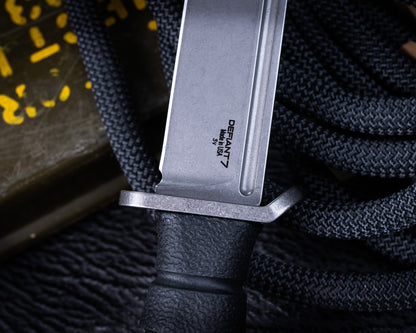 Defiant7 M320E Fixed Blade w/ Stonewashed Blade